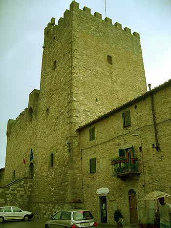The central keep of Castellina