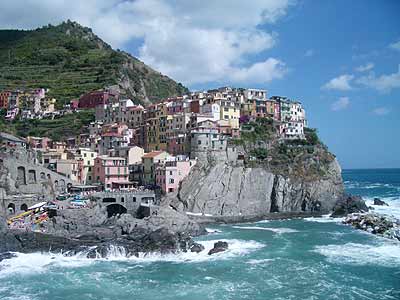 The village of Manarola, part of Cinque Terre